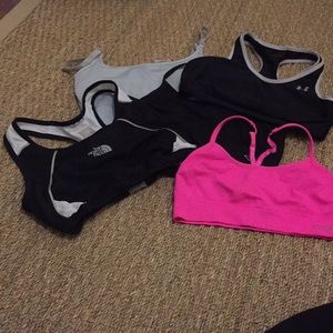 SOLD 5 sport bras for the price of one!